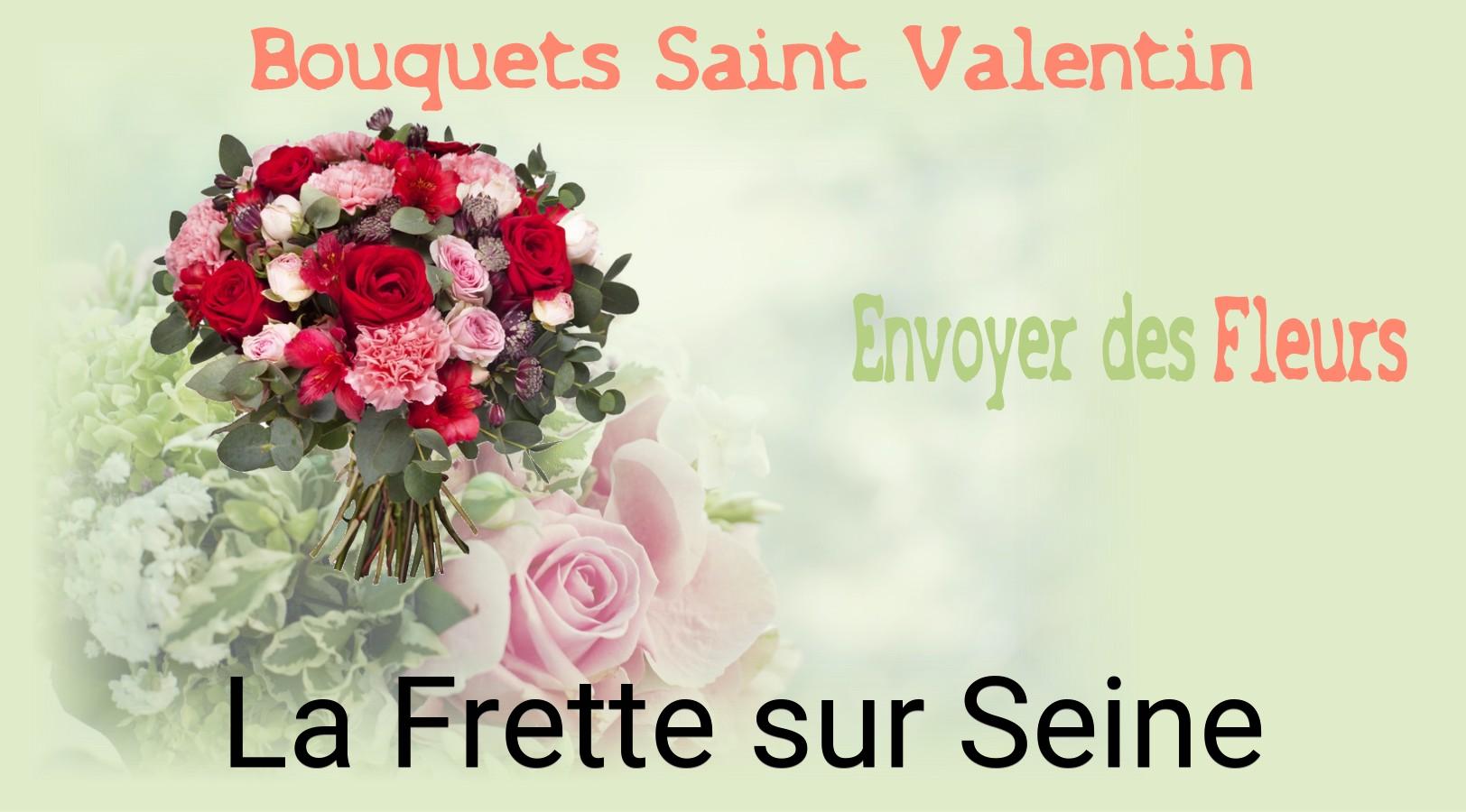 Roses de Saint-Valentin livrées à La Frette-sur-Seine
